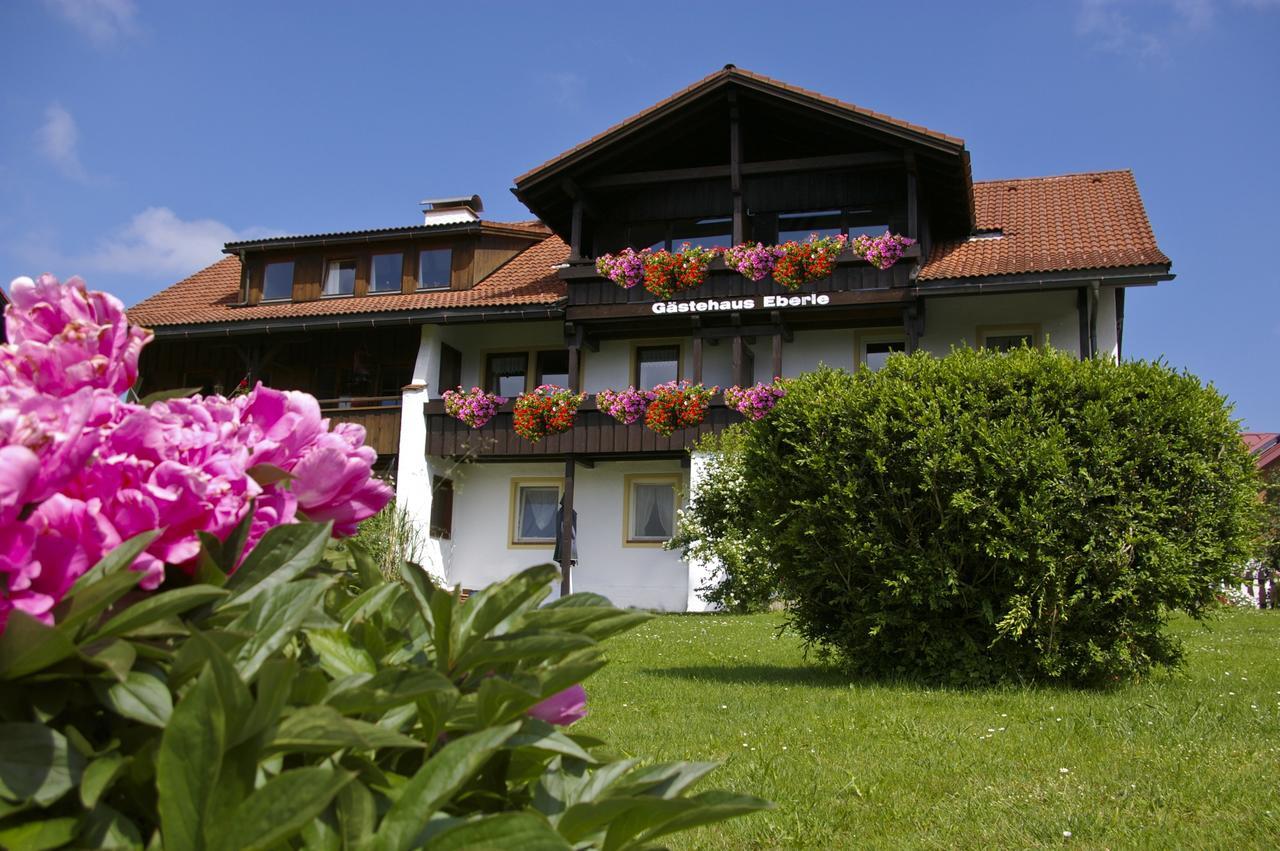 Gaestehaus Eberle Oberstaufen Buitenkant foto